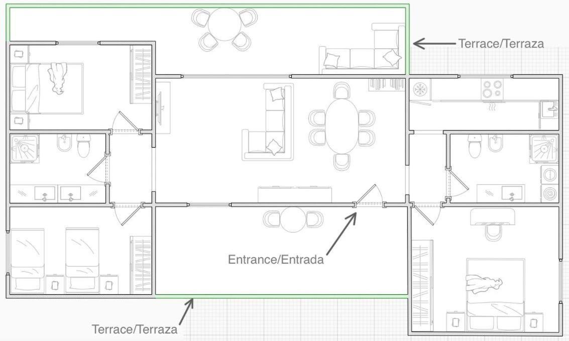 Casa Santorini Las Chapas Ferienhaus